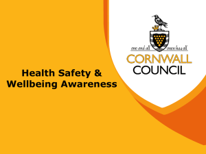 Why is Health Safety and Wellbeing important?