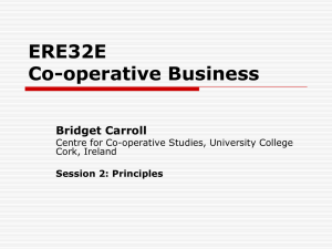 ERE32E Co-operative Business Bridget Carroll