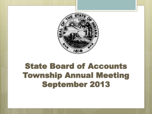 Indiana Township Association September 28