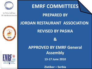 EMRF Committees