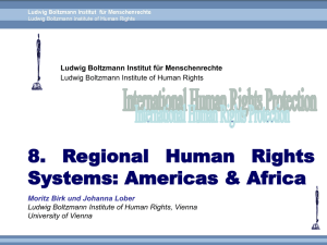 Vorlesung WS 10_Inter-American System of Human Rights