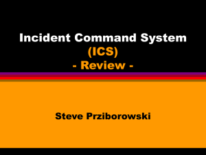 (ICS) - Review - Code 3 Fire Training & Education