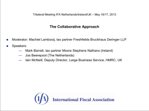 Presentations attached - IFA-UK