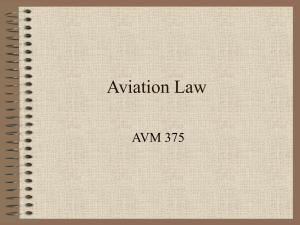 Aviation Law - Indiana State University