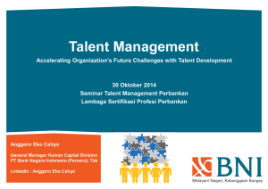 LSPP - Talent Management - Anggoro Eko Cahyo