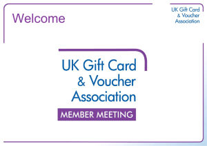 New Members - UK Gift Card & Voucher Association