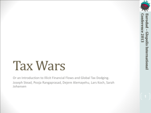 Tax Wars - Eurodad