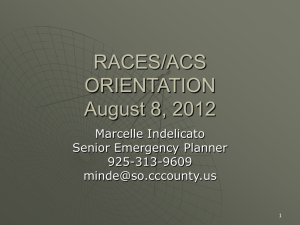 RACES Membership Orientation Slides