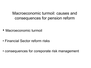 Macroeconomic turmoil: causes and consequences for