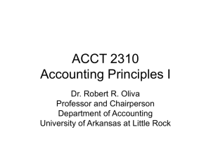 Chapter 1 - University of Arkansas at Little Rock