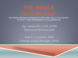 the whole enchilada - CIT International Conference