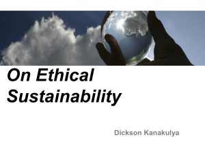 ethical sustainability