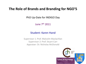 PhD Up-Date for INDIGO Day June 7th 2011