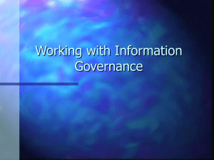 General Information Governance presentation