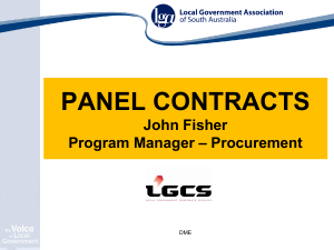 Panel Contract
