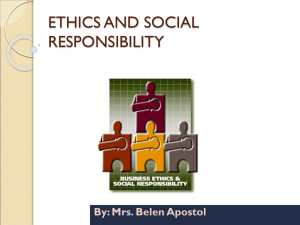 What is Social Responsibility