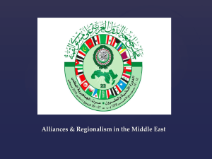 International Relations Theory and the Middle East