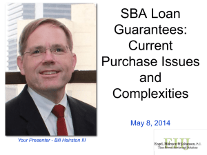 Navigating the Storms of Recovering on SBA 7(a) Loan Guarantees