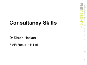 Consultancy Skills