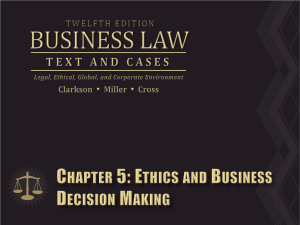 Clarkson, Business Law 12th ed (2012)