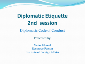 2-Diplomatic Code of Conduct