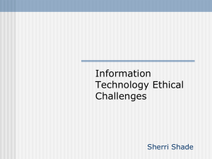 IT Ethical Challenges