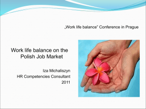 Work life balance Conference in Prague