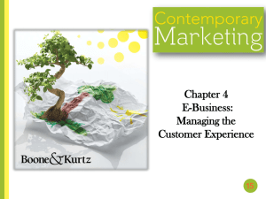 Chapter 1 Marketing: The Art and Science of Satisfying Customers