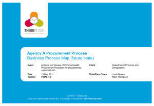 Agency A Procurement Process