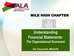 Financial Statement Presentation