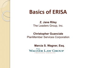 ERISA Section 408(b)(2) Fee Disclosures