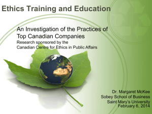 are available here - Canadian Centre for Ethics in Public Affairs