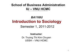 C.Chuyen_I2SS_Ch05 - Introduction to Sociology and World