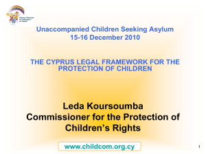 chldren protection under cypriot law