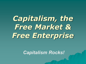 Government Pilot Lesson Plan – Capitalism & Free Enterprise – 10