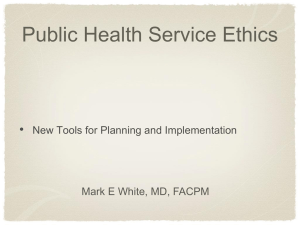 public health ethics