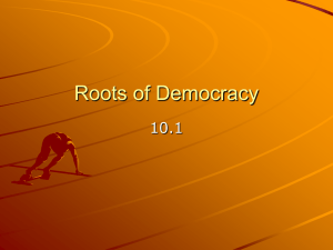 roots of democracy philosophers