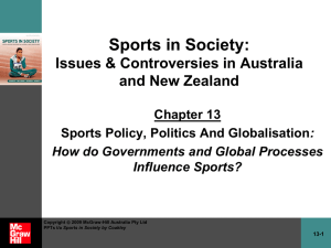 Sport in Society: Issues & Controversies - McGraw