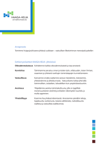 Arvoperusta Eettiset periaatteet HAAGA-HELIA
