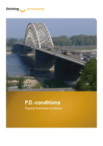 PD-conditions - Stichting vervoeradres