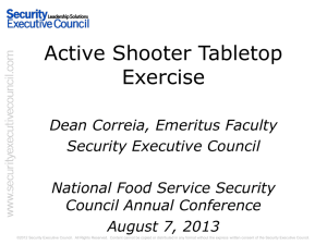 Workplace Violence/Active Shooter - RLPSA