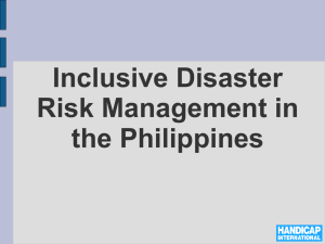 Inclusive DRM Philippines