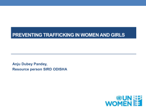 Human Trafficking 5th April 2013