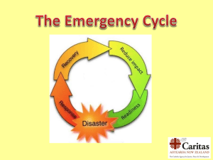 The Emergency Cycle