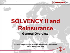 SOLVENCY II and Reinsurance - International Istanbul Insurance