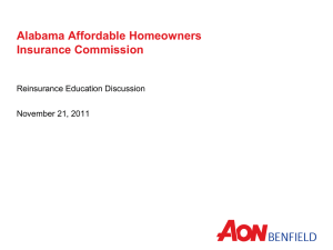 Aon Benfield Reinsurance Education Discussion