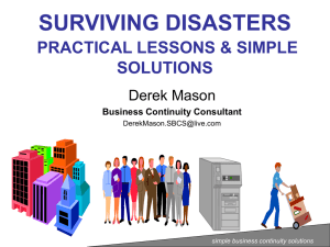 simple business continuity solutions