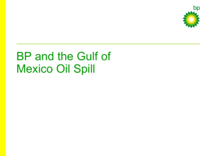 Oil Spill Incident - Arthur W. Page Society