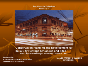 ILOILO CITY CULTURAL HERITAGE CONSERVATION COUNCIL