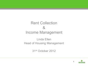Rent Collection and Income Management Presentation